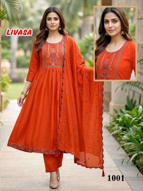 Desi kudi livasa 3pcs wholesale kurti shops in secunderabad